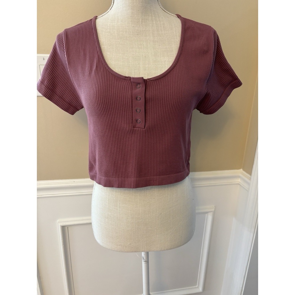 aeropostale crop top Sz Xl  Ribbed Seriously‎ Soft